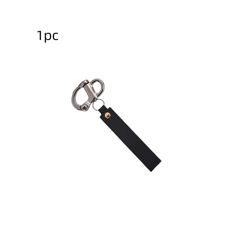 1pc 1pc Face Mask Quick Release Clip , Marine Grade With Leather Handle, Quick Release Lanyard Accessory