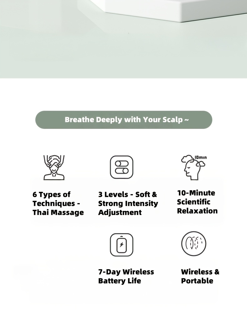 a scalp massage brush featuring a four finger kneading design with 96 soft silicone for scalp suitable for wet and dry is lightweight and has button control for home shower office Product details 1