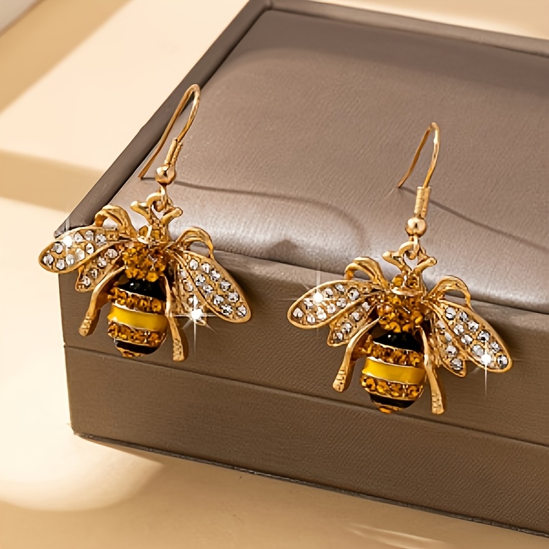 TEMU Une paire de boucles d'oreilles pendantes pour femme sur le thème des , tendance, décontractées et , style européen et américain, pour /été