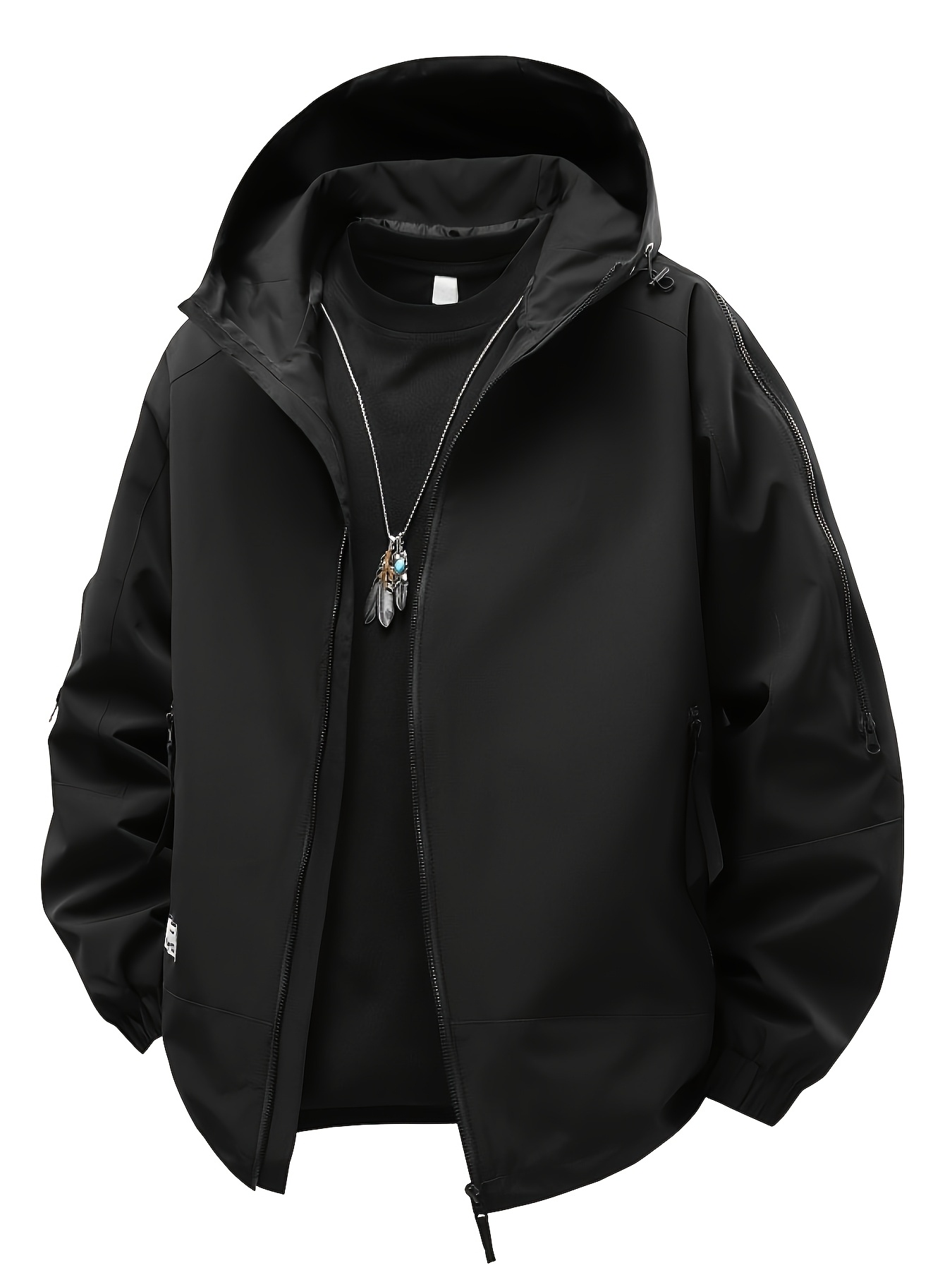 mens oversized jacket plus size big tall loose fit coat full Temu