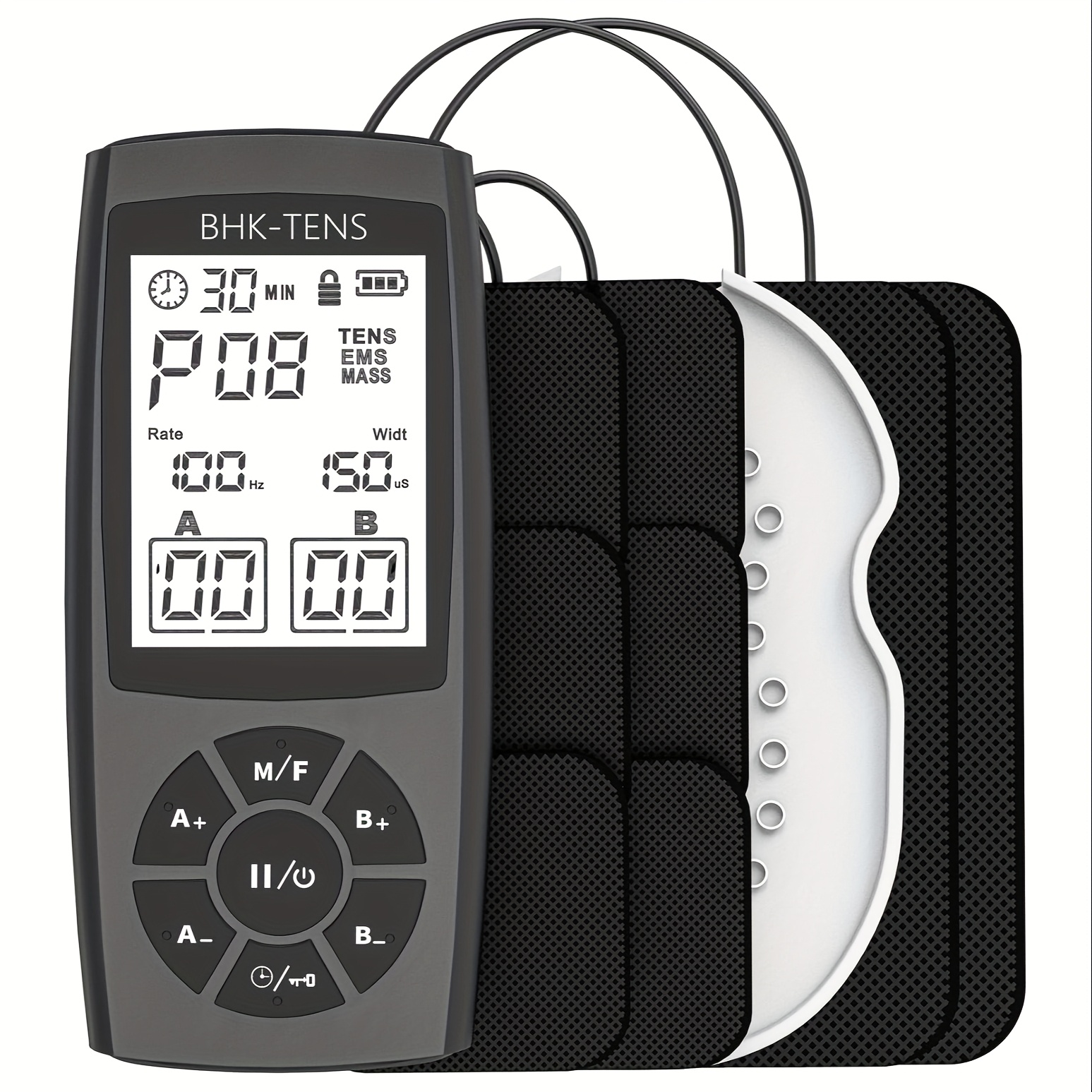 bhk 22   40   adjustment portable home rechargeable electronic muscle massager for whole body massage for back shoulders and neck massage