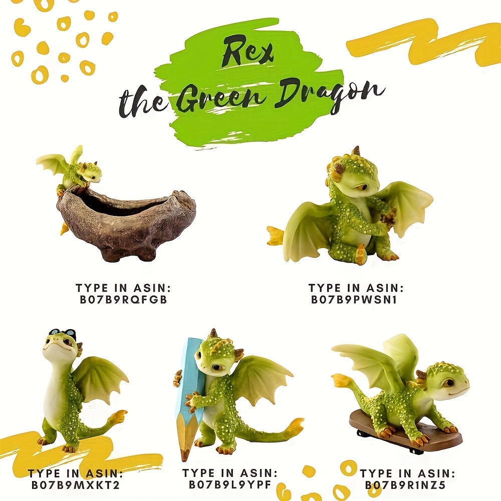 

Mini Collectible Dragons, Fantasy Statues, Birthday Gifts, Toys, Decorations, Statues, Home Decorations, Car Decorations, Holiday Gifts, Suitable For Christmas, Easter, New Year And Other Holidays