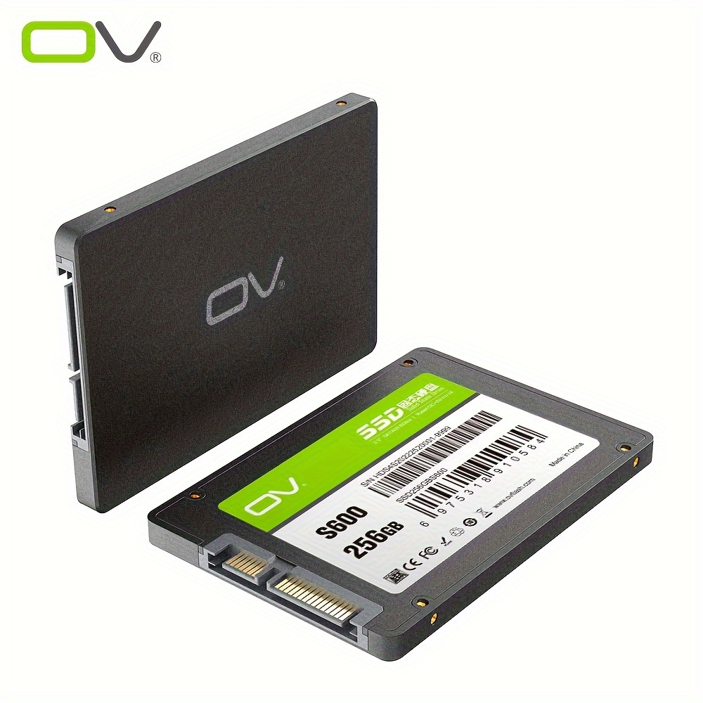 

Ov High-performance Sata 3 Ssd - Available In 128gb, 256gb, 512gb, 1tb - Durable & Shockproof For Pcs, Laptops, And Desktops - Easy Install, Metal/plastic Case