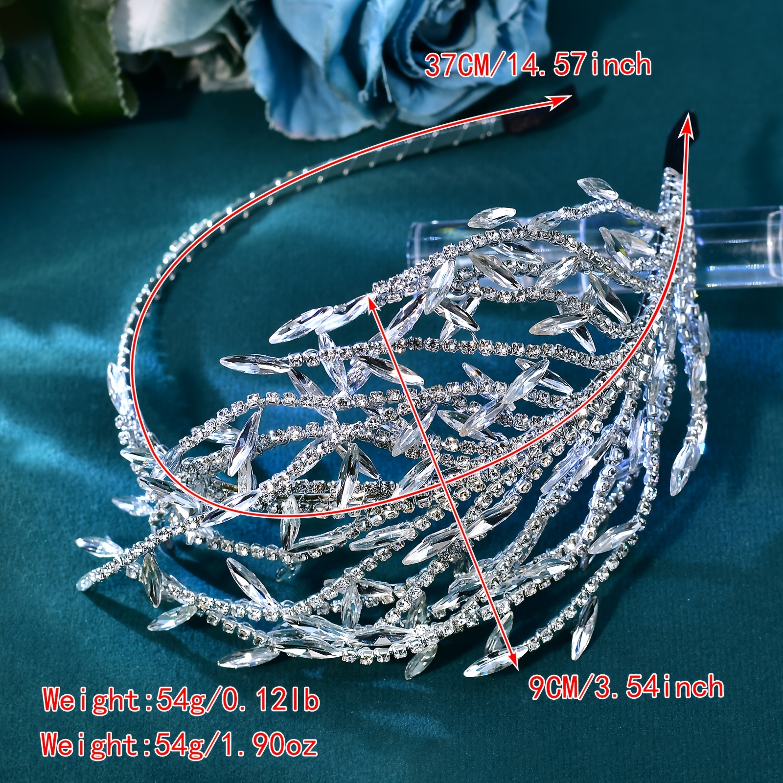 Fashion Baroque Women's Shiny Decorative Headband
