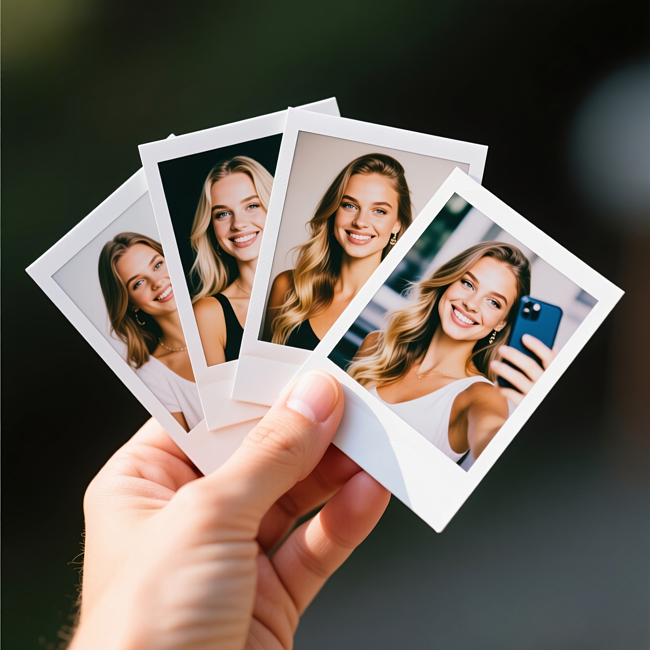 TEMU 10 Custom Instant Print Photos, 3.5-inch Selfies, Personal Portraits, Customized From Mobile Phone Pictures. Preserve Beautiful Moments With