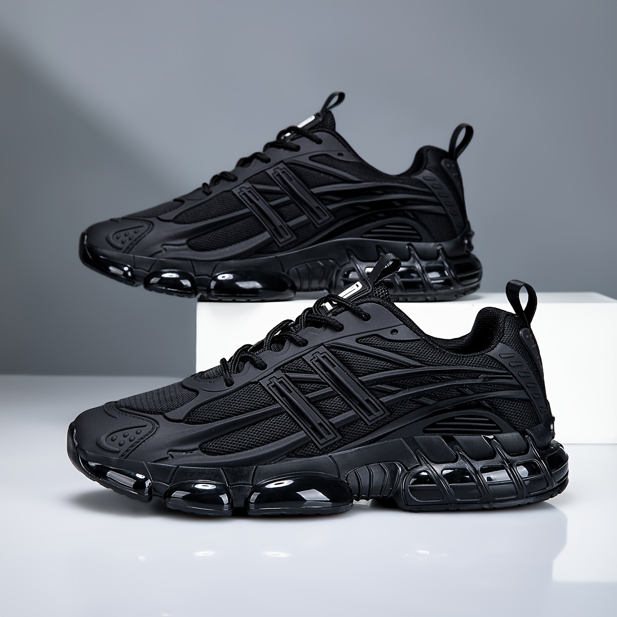 TEMU Chaussures de Sport Homme Abordables, Baskets Basses Confortables et Respirantes pour Toutes . Chaussures Homme de Haute Qualité avec un Design