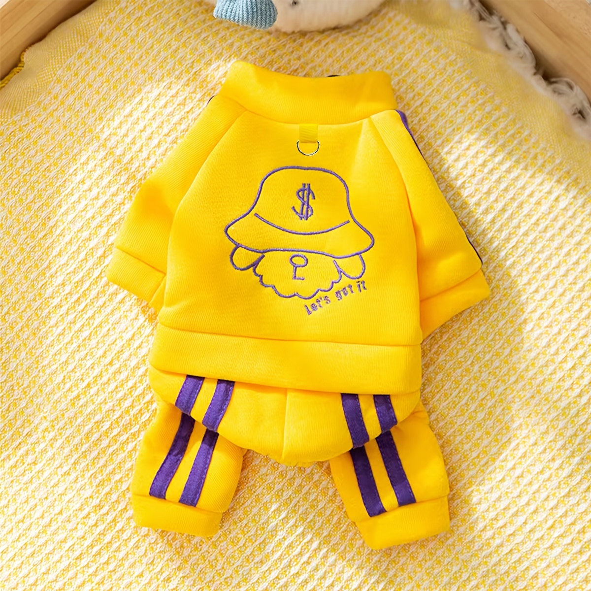 TEMU Clothes, Pet Hoodies, Outdoor Sports Four-legged Clothing