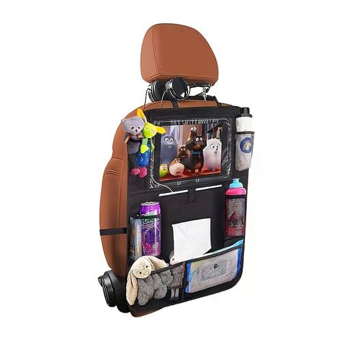 car seat storage bag seat back storage bag multifunctional storage bag car hanging bag rear seat anti kick christmas halloween thanksgiving day gift
