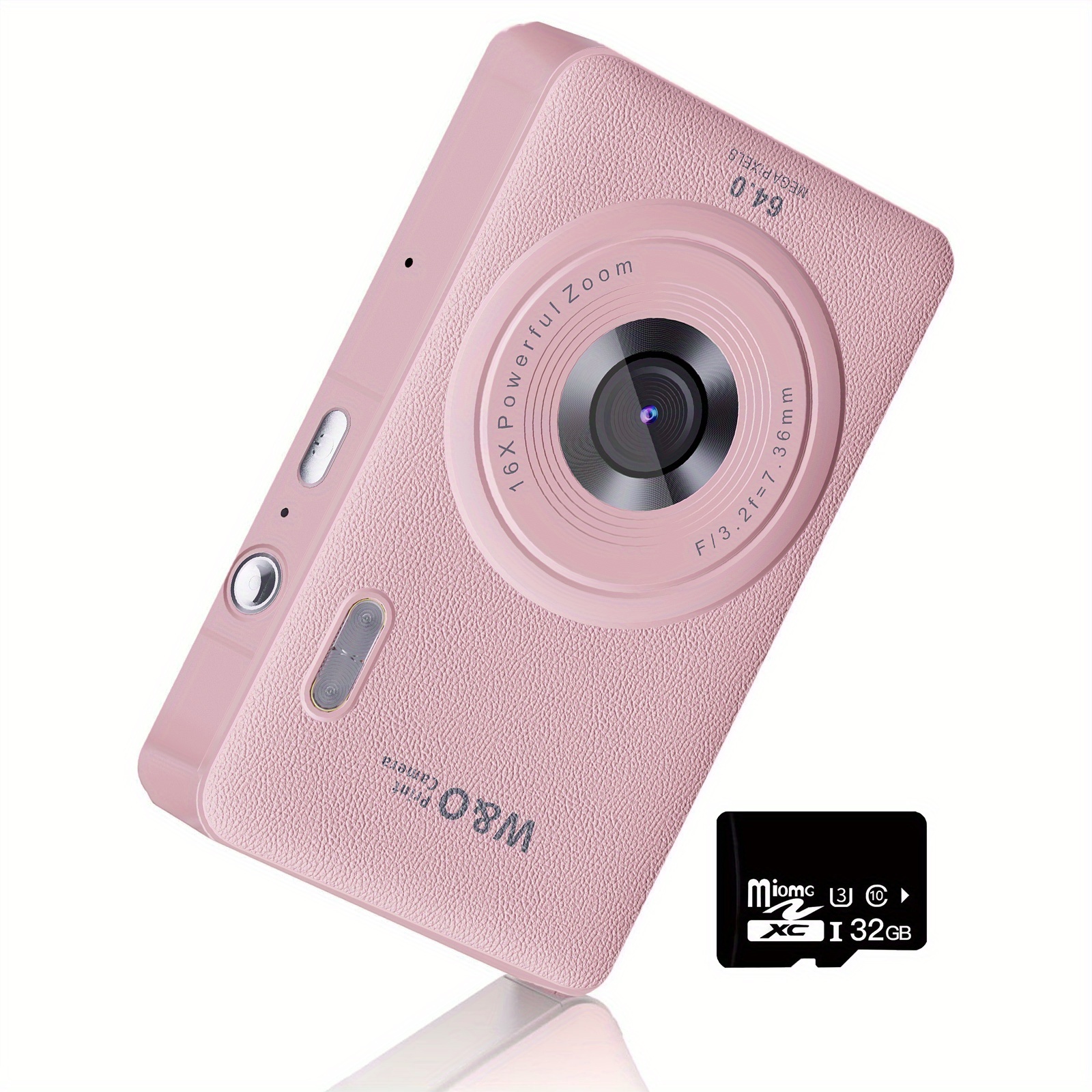 TEMU 44mp 1080p Hd Digital Camera 16x Digital Zoom Cameras For Vlogging 2.4'' Lcd Rechargeable Camera Photography Professional Camera For Beginners