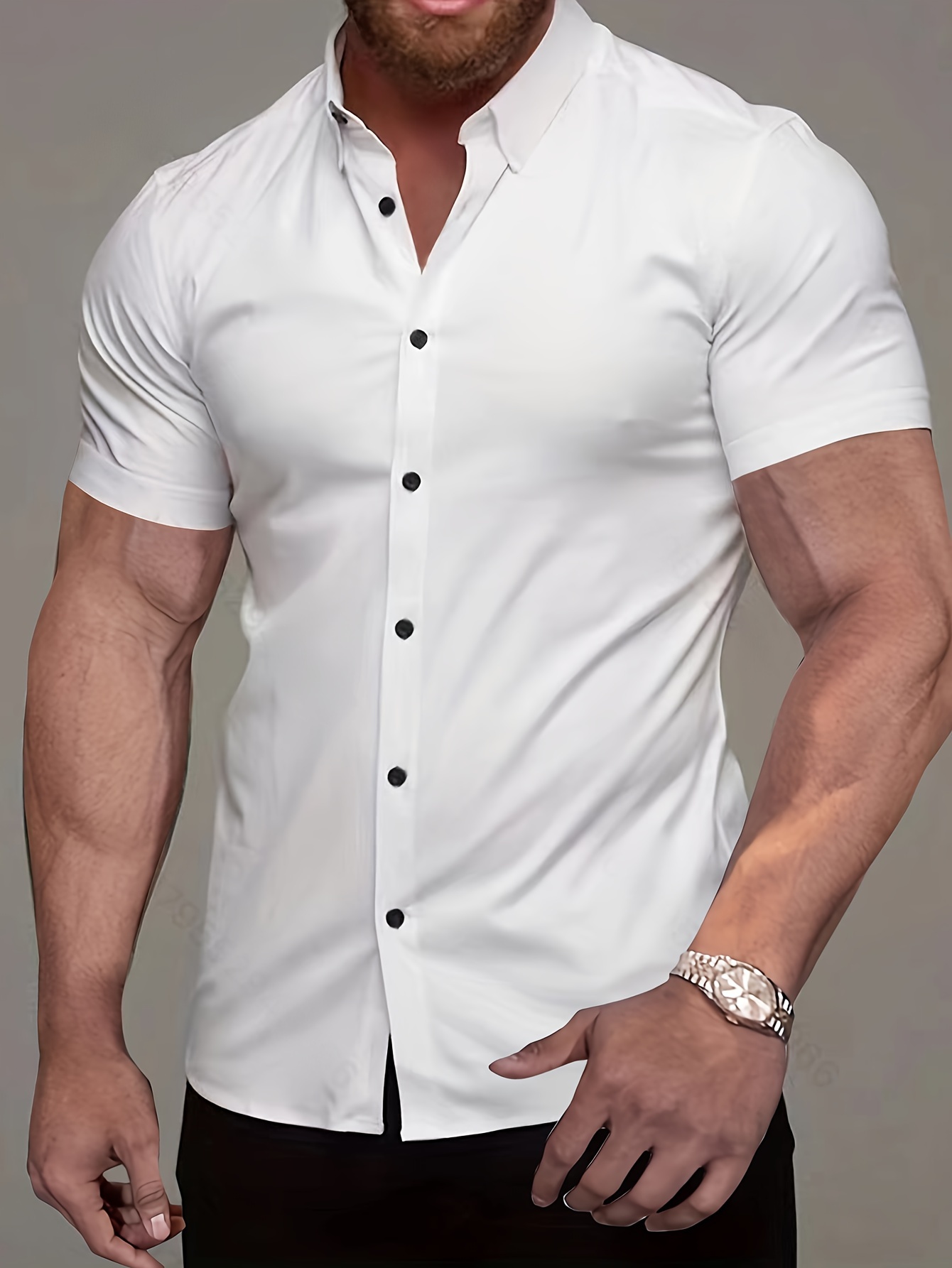 fitness dress shirt Akramah Embroidered Abaya with Embellishment main image 1