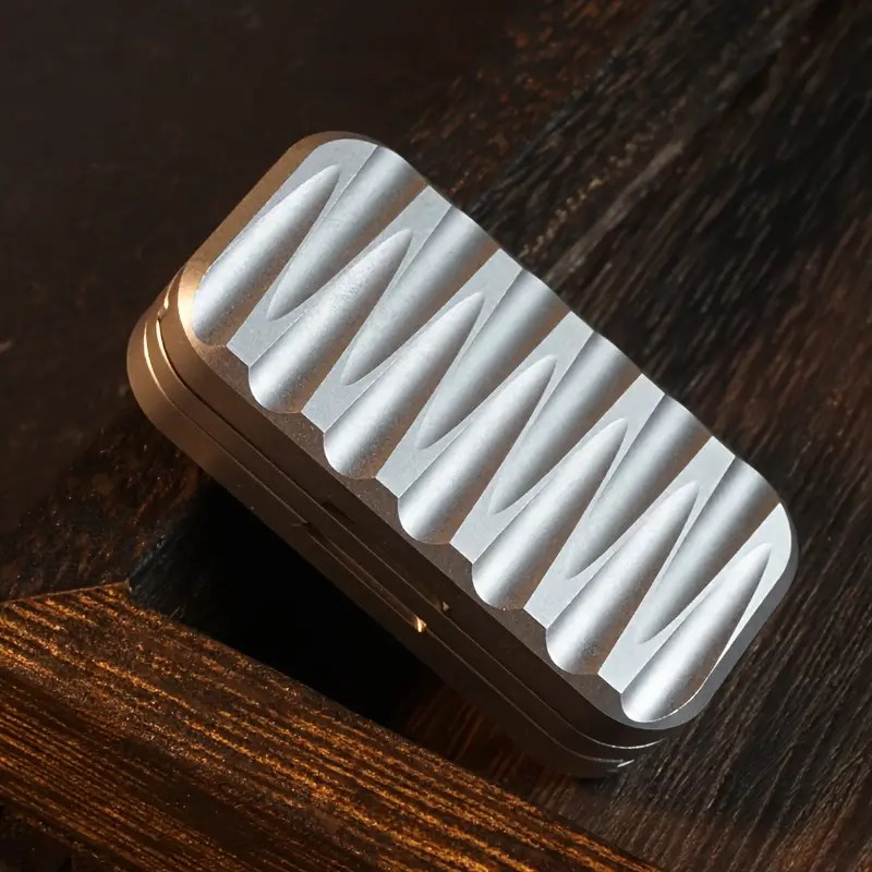 EDC Fidget Sliders Slider Metal Fidget Toys Alivio del trés para adultos Fidget infinito de metal magnético EDC Fidget Sliders Slider Metal Fidget Toys Alivio del trés para adultos Fidget infinito de metal magnético