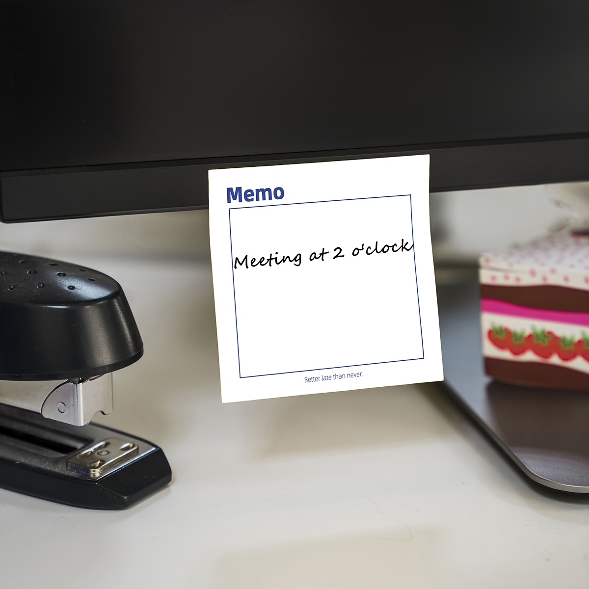 Self-Sticking Note Papers Set, High-Adhesive Productivity Planner Pads