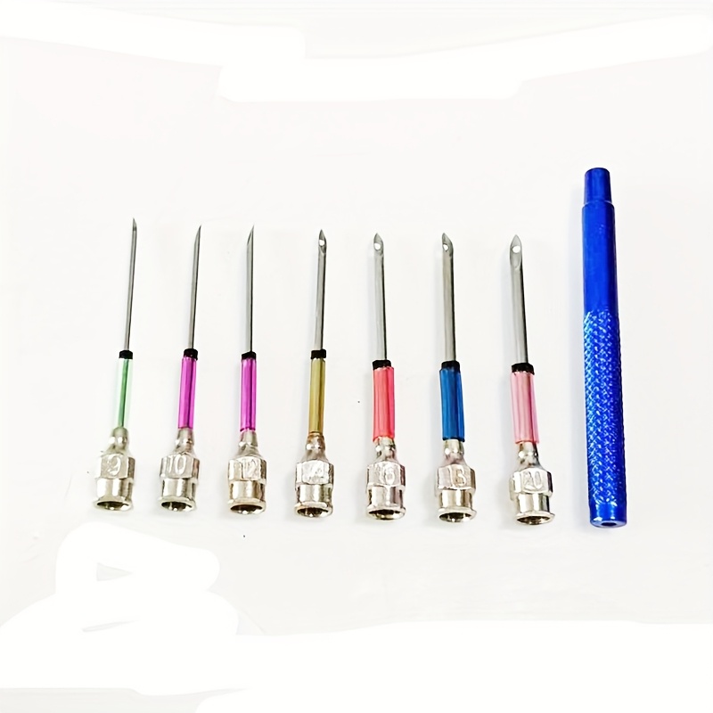Embroidery Kits Sewing Needle Diy Stitching Applique Ergonomic Weaving Tools For Simple Embroidery Diy Sewing Craft Tool