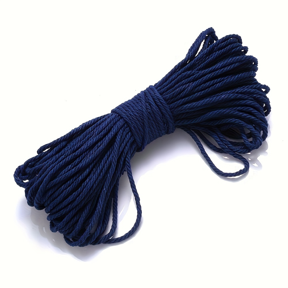 3mm Polyester Cord, Macramé Rope, Crocheting Cord, Polyester Rope Cord,  Crocheting Rope Supplies, Rope Nylon Cord -  UK