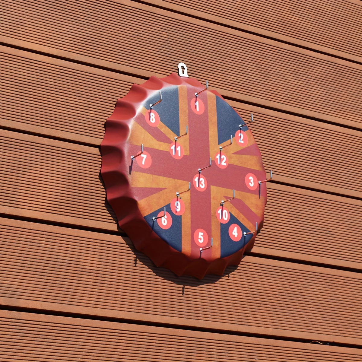 Ringer Darts Toss Game - Indoor Outdoor Hook Ring Toss Set, Hook Ring Toss Game - Yard Hooky Ring Tossing Games - Hookie Wall Game Indoor & Outdoor Family Fun - Home, Party, Office, Camping & Backyard Games.