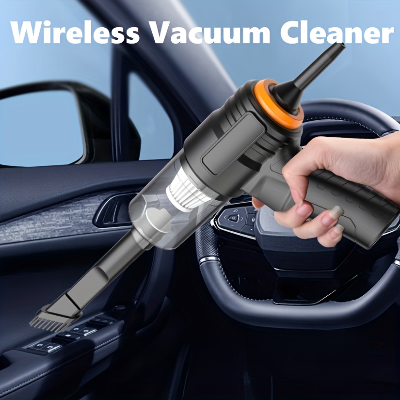 

Rechargeable Handheld Vacuum Cleaner, 2400mah Battery, Usb Charging, Reusable Filter , , Use For Car, Rv, Pet, , Computer, And Furniture Cleaning, For Car Cleaning!