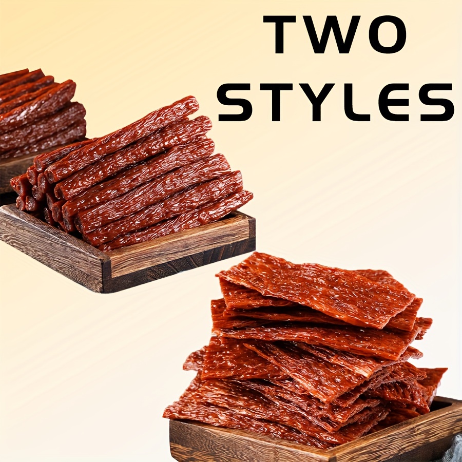 TEMU Pet Supplies Dog Supplies Dog Snacks, Beef Tendon Jerky, Beef Tendon Strips, Meat Jerky, Meat Strips, Dog Training Reward Snacks Chew Stick