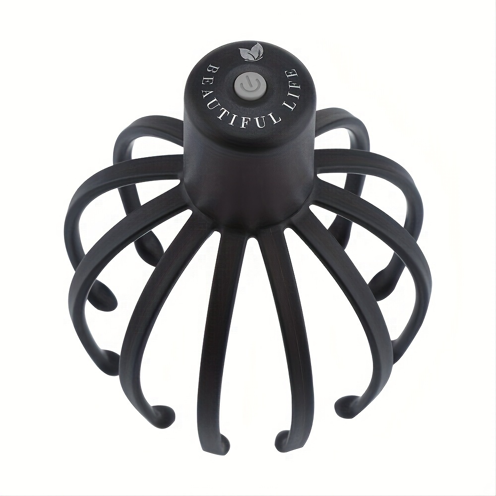 

1pc Scalp Massager, Electric Head Massager With Claw Instrument, Octopus Head Scratcher For Deep