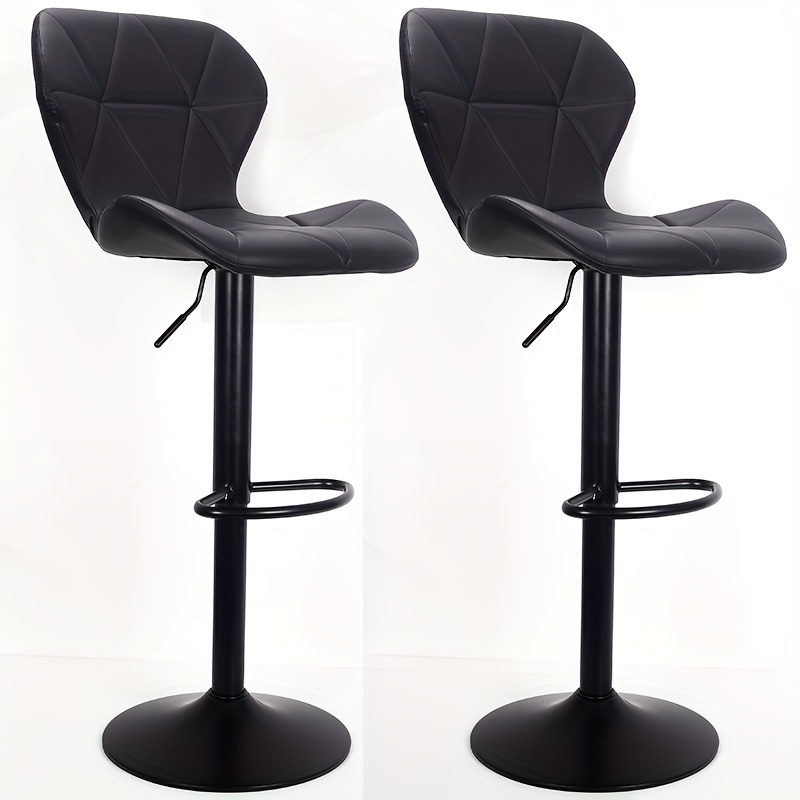 2 piezas Silla Ergonómica JINBAS para Spa - Taburete Alto Giratorio y Ajustable en Altura con Acolchado Suave, Ideal para Spa, Salón de Belleza, Masajes, Pedicura/Manicura - Taburete