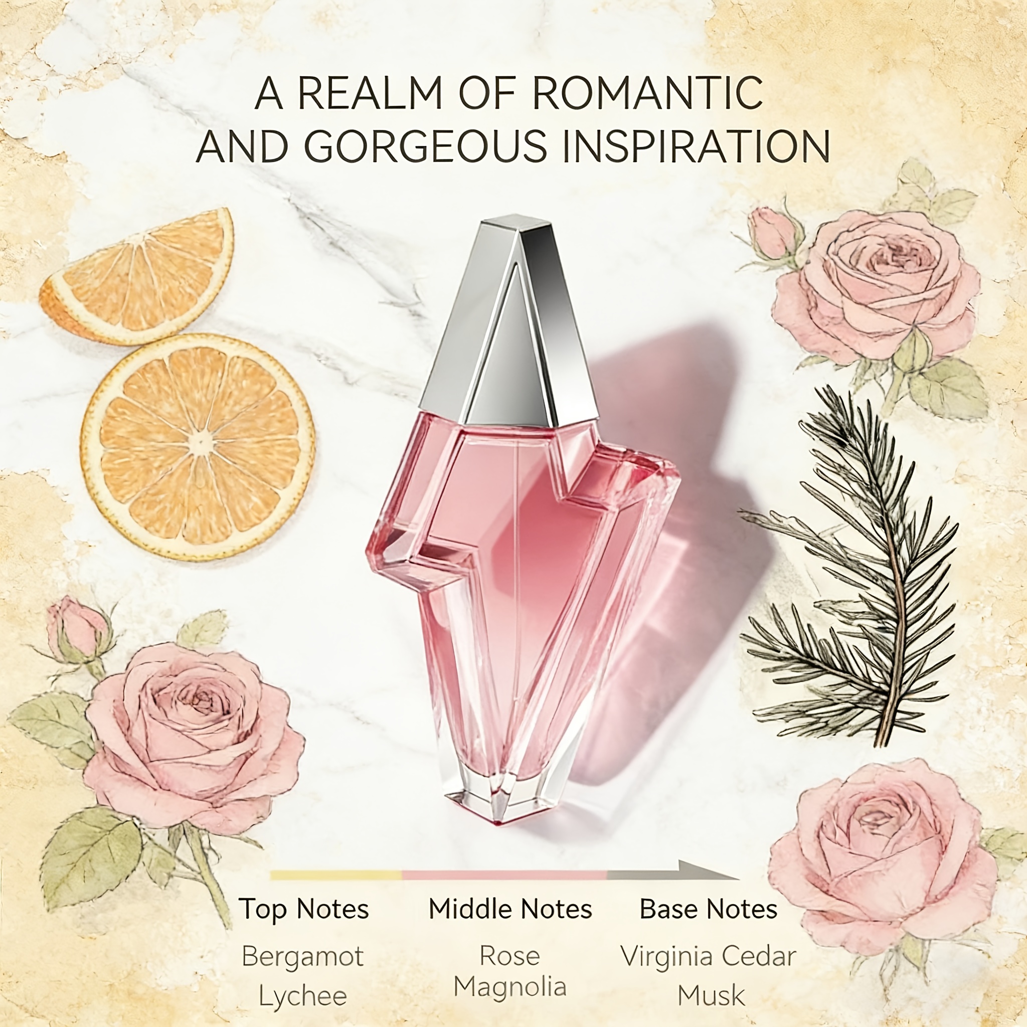 Image of Large Capacity Blue And Shaped Women's Perfume (/amber Gourmand Fragrance) Suitable As A Unique For Halloween And Christmas Gifts Special Occasion Fragrance