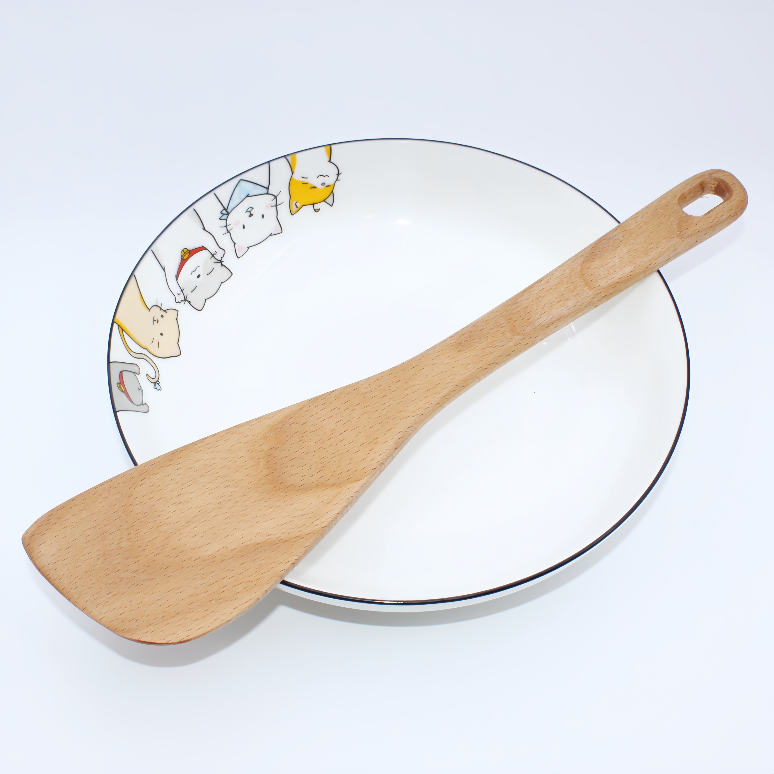 

- Wood Shovel, Lengthened And Thickened, Wood Pot Shovel Is A -, -stick, Cooking Shovel, Hygienic And -, To , And , Cooking Utensils