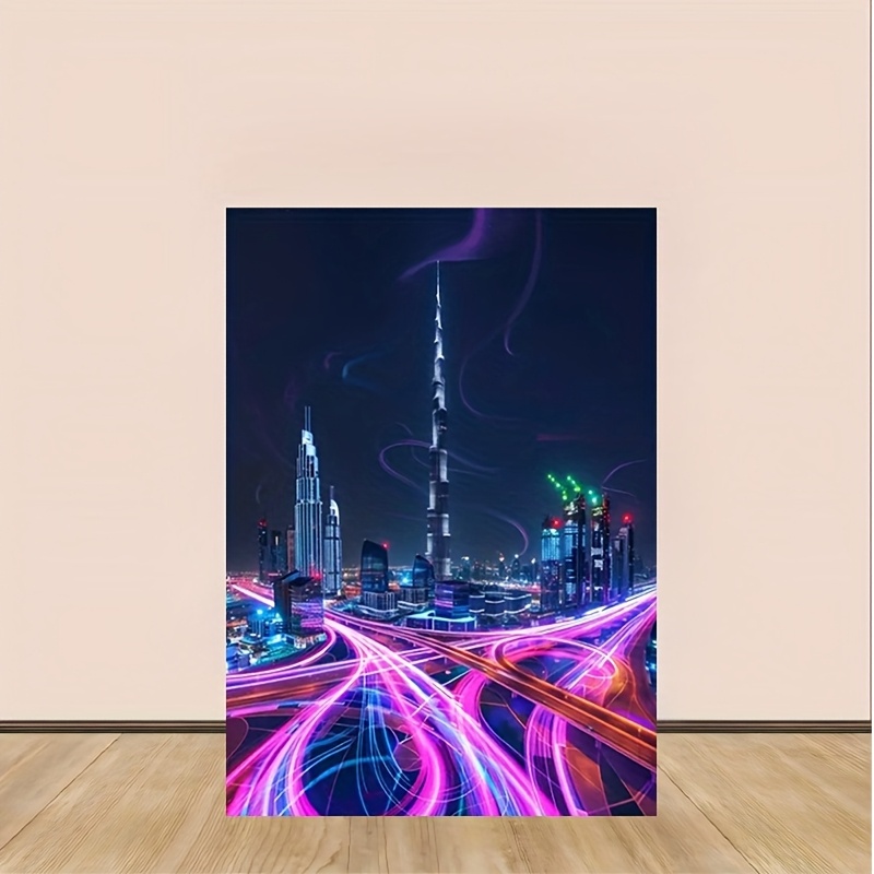 fashion wooden canvas poster clearance Temu