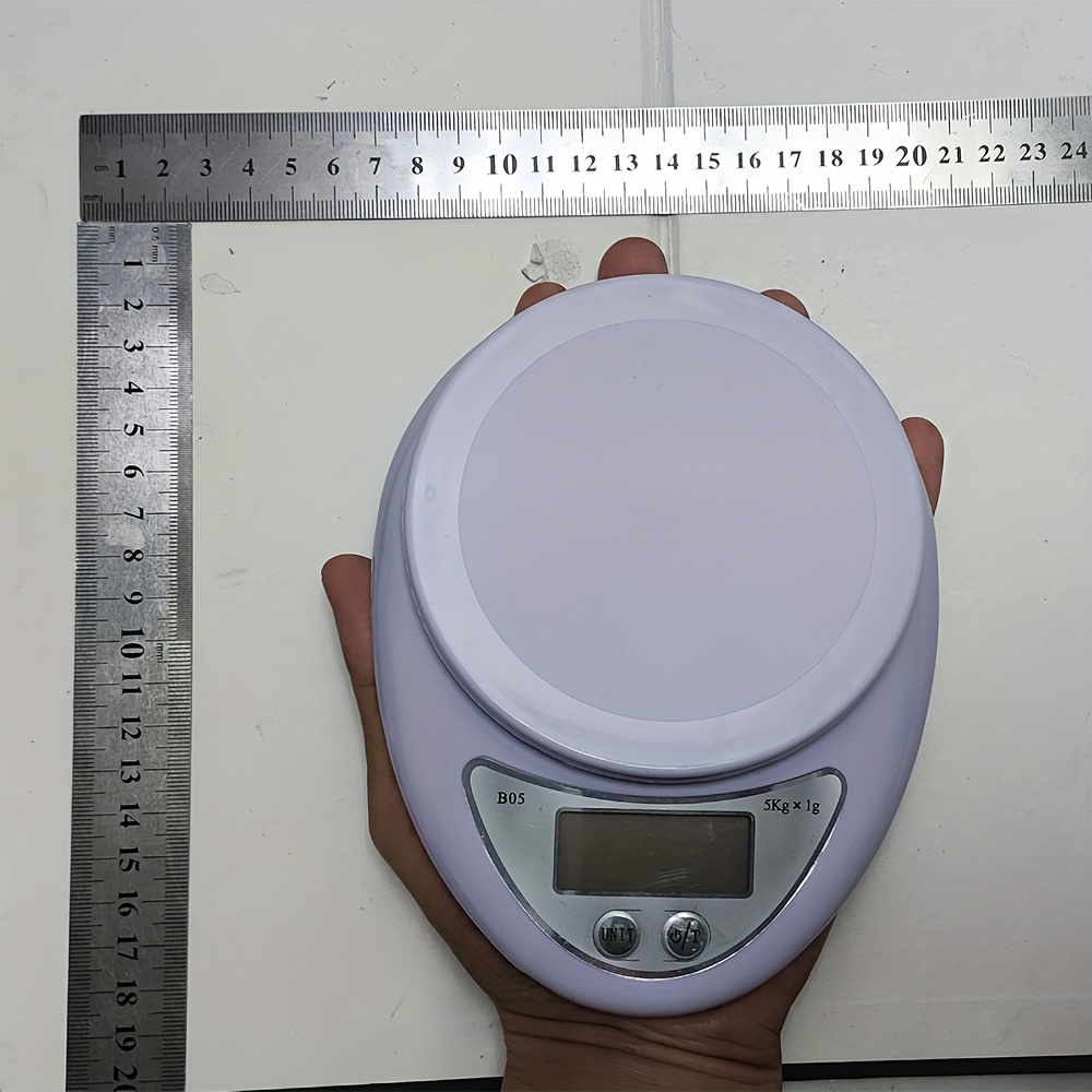 1  digital scale kitchen scale food scale kitchen weighing scale led electronic scale kitchen food scale kitchen   weight measuring tool kitchen baking tool 5kg 1g not included battery kitchen accessories details 1