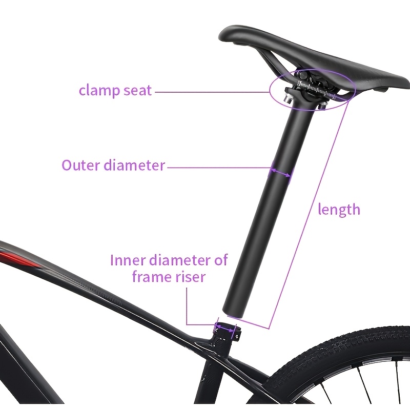 bike carbon seatpost 28 33 38 02 12 99 14 96inch Temu