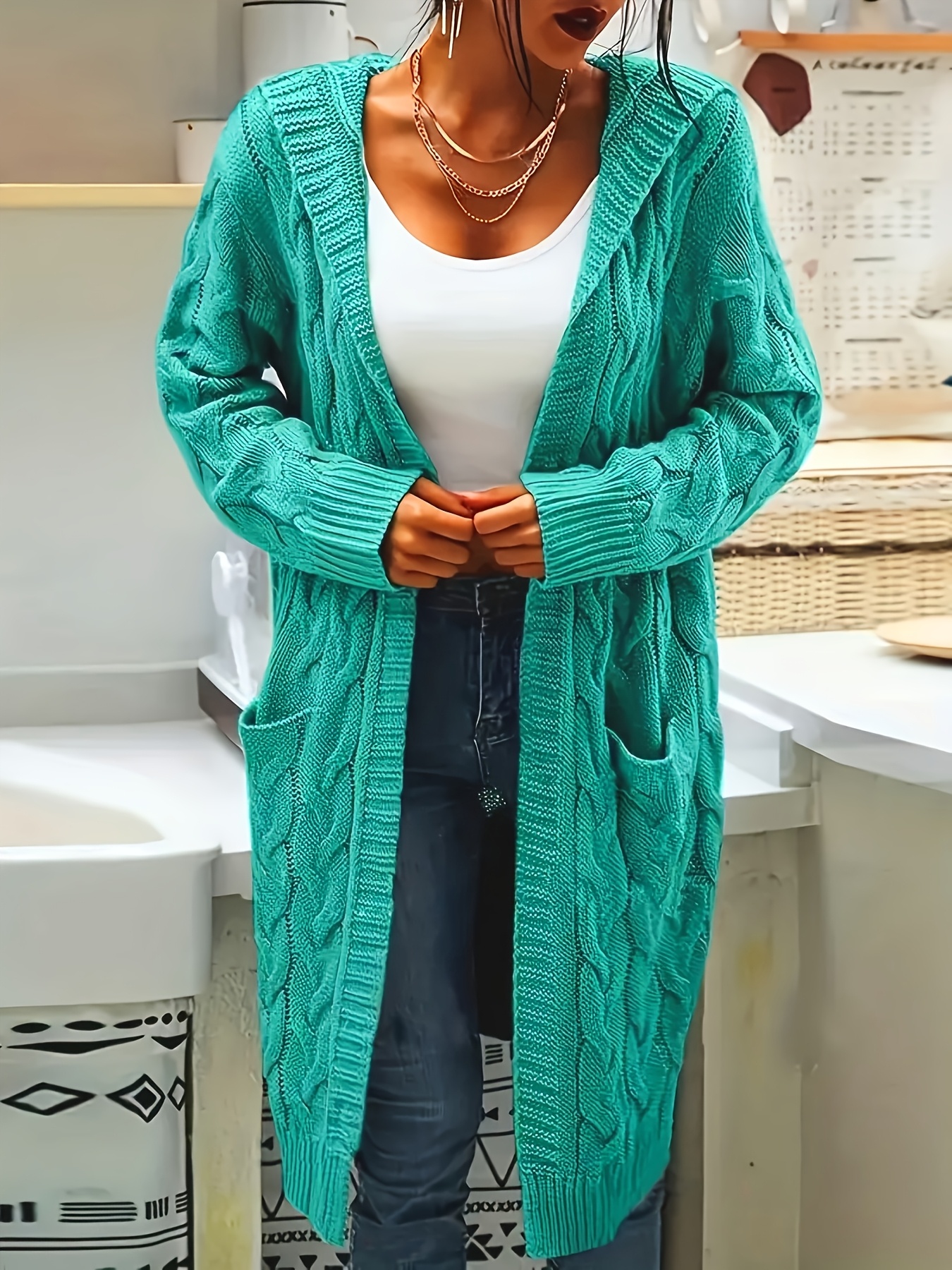sweater jacket women sold on Temu United States