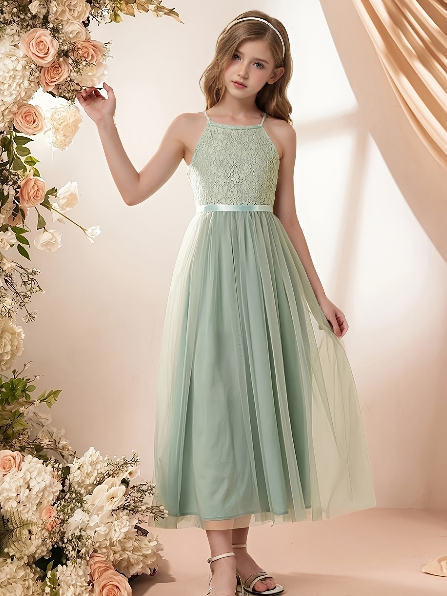 silk bridesmaids dresses sold on Temu Canada