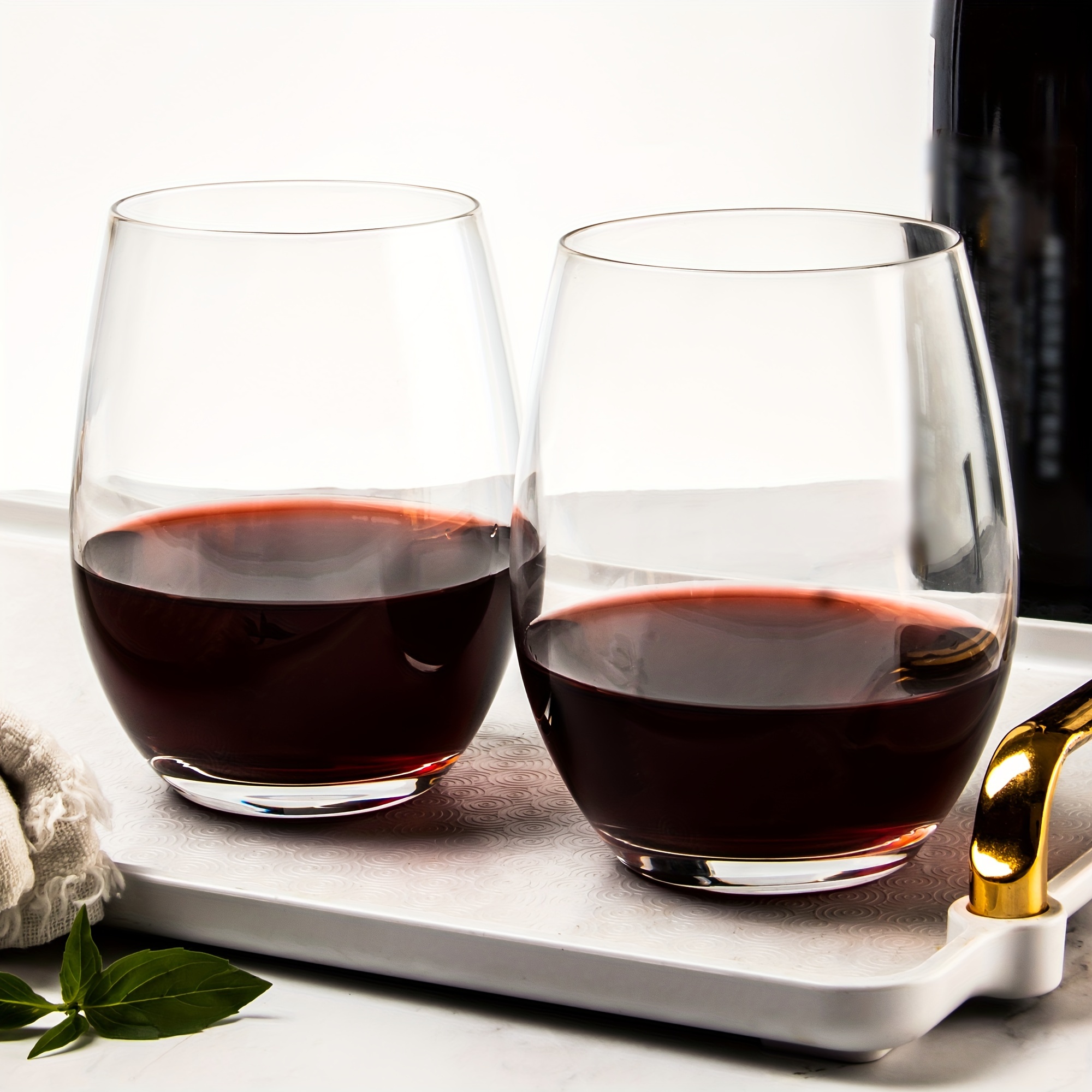 wine glass holds full bottle Fearless Jumbo Stemless Wine Glass in Iridescent | 30 Oz