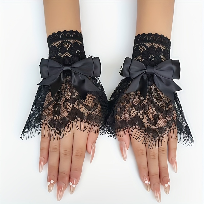 fingerless gloves y2k sold on Temu United States