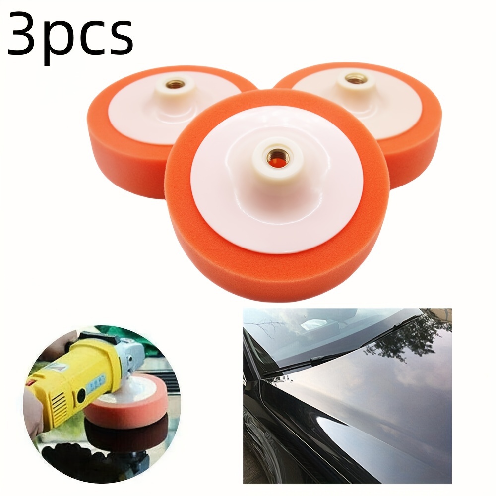 Polishing Pad Sandpaper Assortment Buffing S, ZFE 7Pcs 6" 150mm Waffle Foam Buffing Pads S Wool Pad Kit For 6inch Backing Plate Ro Da Ga Car Polisher Boat Compounding Polishing And Waxing