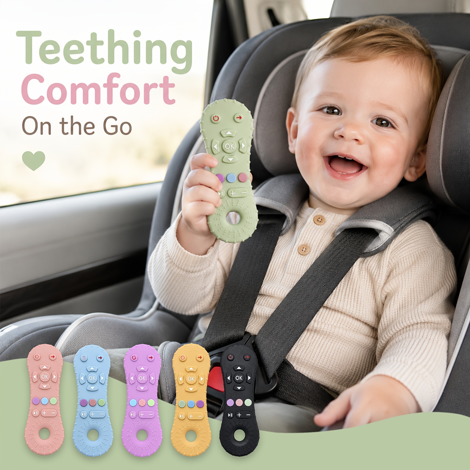 Infant Teething Toys, Random Color Depth