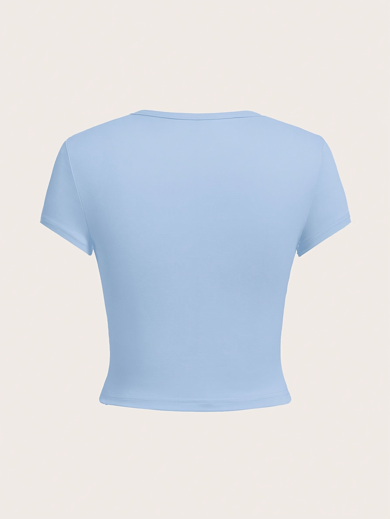 Women's Fashion Short T-Shirt Casual Slim Fit 4pcs Set