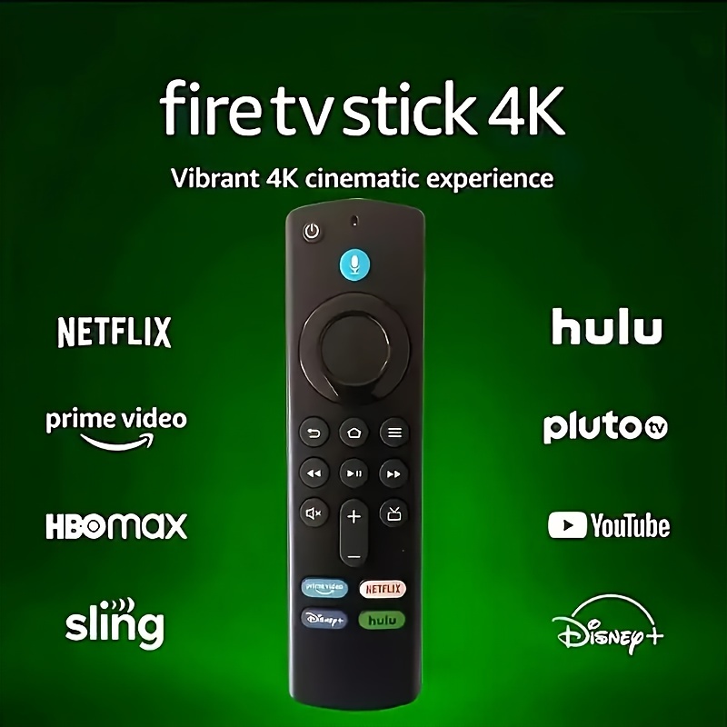 L5b83g Smart Voice Remote Fire Tv Stick 3rd Gen Fire Tv Cube Fire Tv Stick  Lite 4k 4 Quick App Buttons Easily Switch Channels Avoid Cumbersome  Operation - Smart Home - Temu