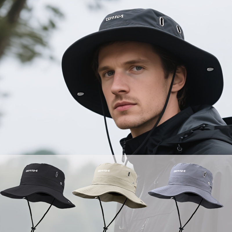 3-Pack Cotton Bucket Hats For Women & Men - Summer Beach Sun Protection Hats