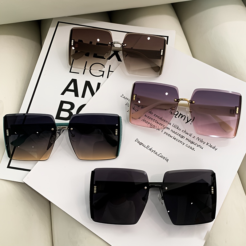 

Polarized Sunglasses, European And American Fashionable Women's Retro Large Box, Uv Resistant And Colorful Sunglasses