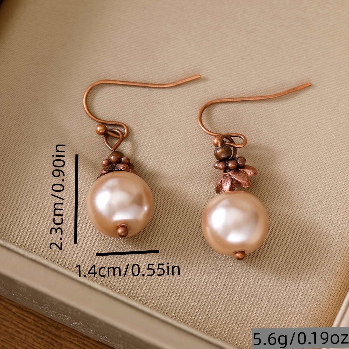 French-Style Vintage Women's Pendant Earrings