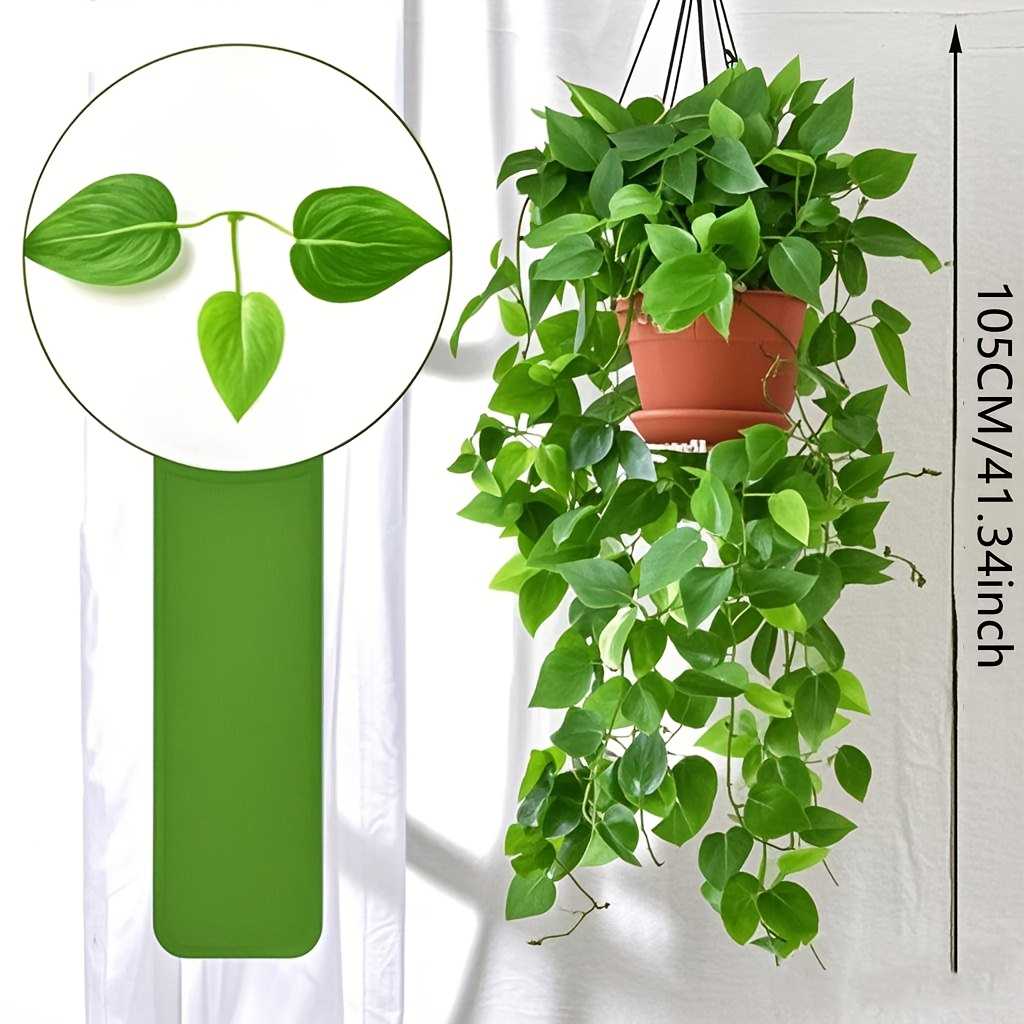 Image of 1pc, Artificial Simulation Green Plant - Wall Shelf Porch Outdoor Indoor Decoration Fake Grape Vine (no Basket)
