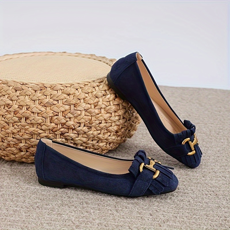 New Summer 2024 Flat-Soled Loafers for Women with a Soft Bottom And Elegant Style., Women Shoes