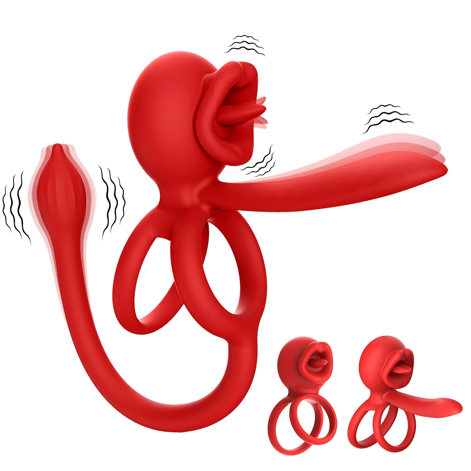 ｸﾘﾄﾘｽリング ローズクリトリス刺激装置付き振動コックリング1個 ペニスリングバイブレーターカップル大人の大人のおもちゃ男性女 - Temu Japan