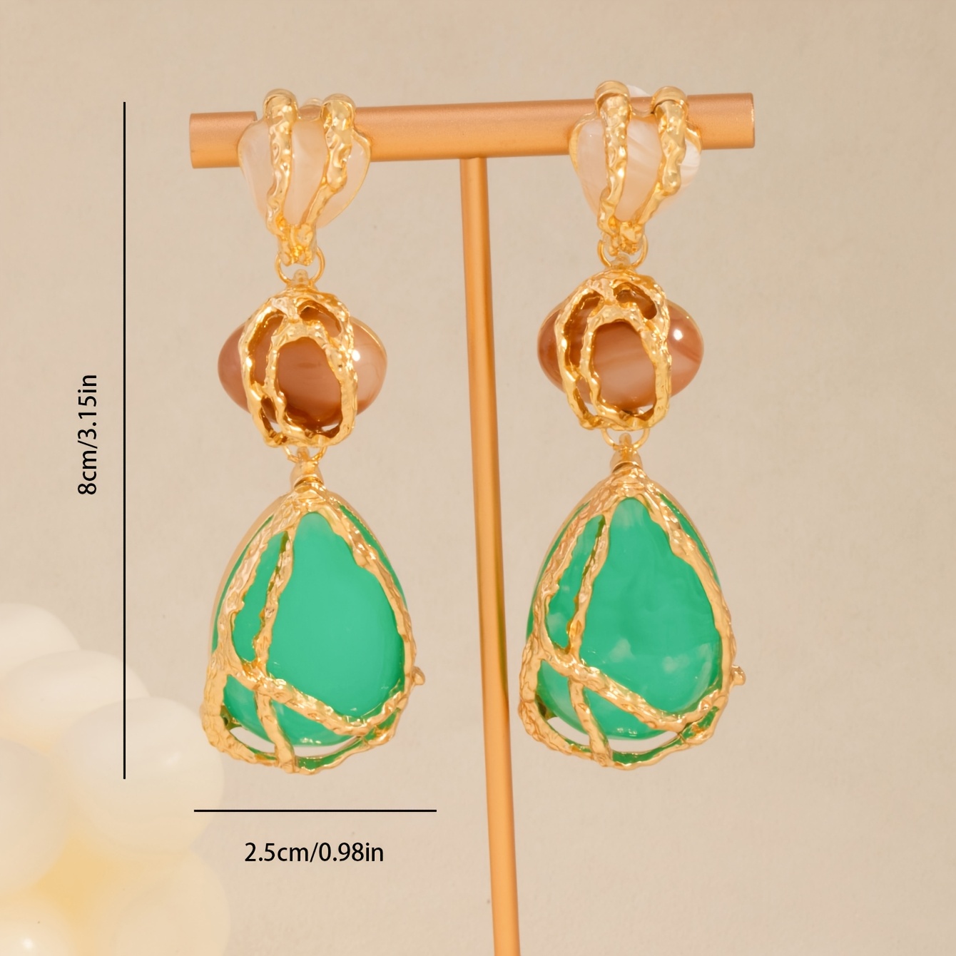 Women's Fashionable Water Droplet Earrings