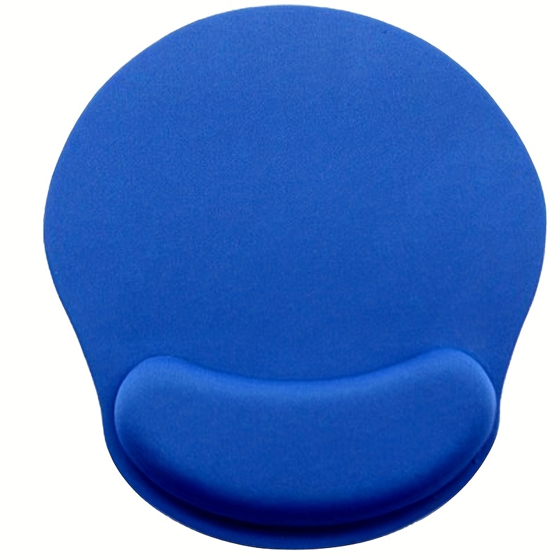 Round Wrist Support Mouse Pad with EVA Memory Foam