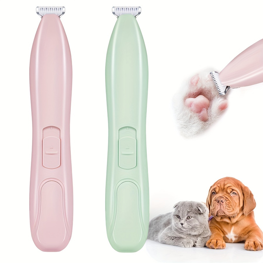 

Widened Blade Cat Shaving Foot Hair Remover Dog Shaving Foot Bottom Hair Pet Foot Pad Toe Hair Remover Electric Push Clipper Ear Hair Trimming Artifact (without Battery)