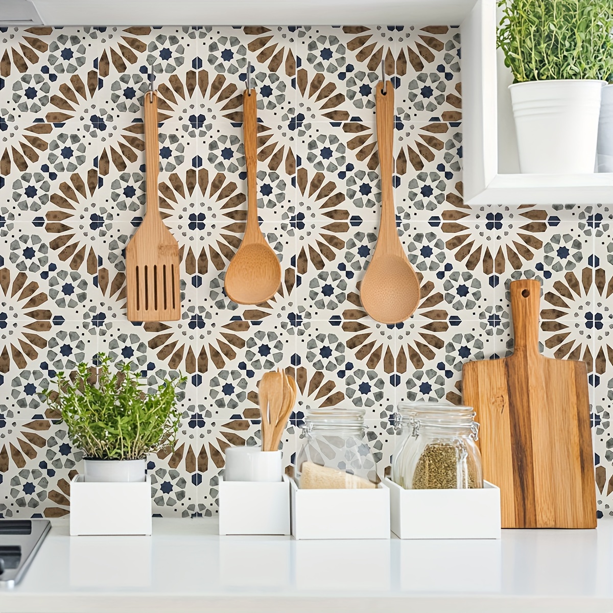 10pcs Stickers - , Decals For , Kitchen, Bedroom, And - Pvc Decor