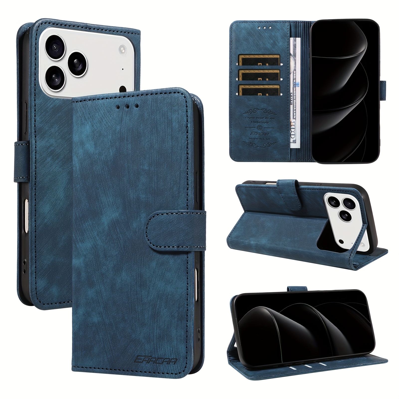 Otorola Edge 20 Lite Case [Wallet Case] [Kickstand] [Card Slots - View #6