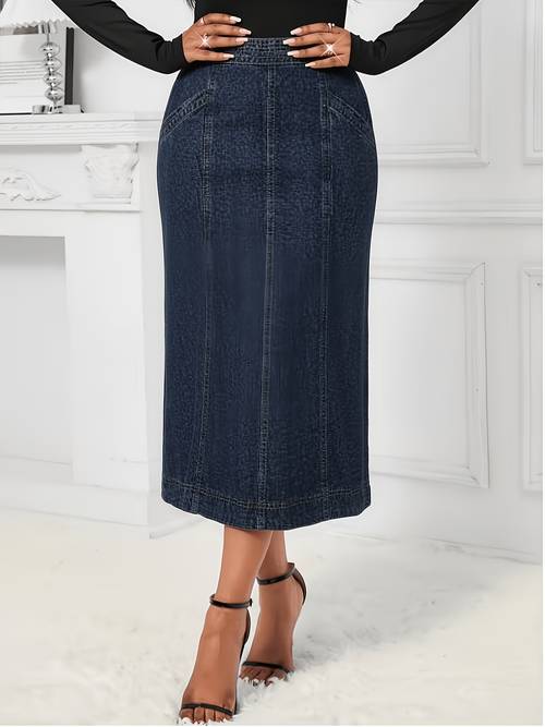 womens denim half skirt elegant denim skirt for women stretch denim half skirt for women womens denim skirt
