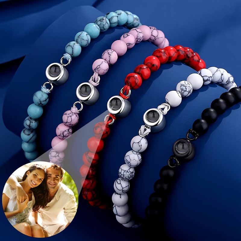 

Personalized Projection Bracelet - Stone , Fashionable , For