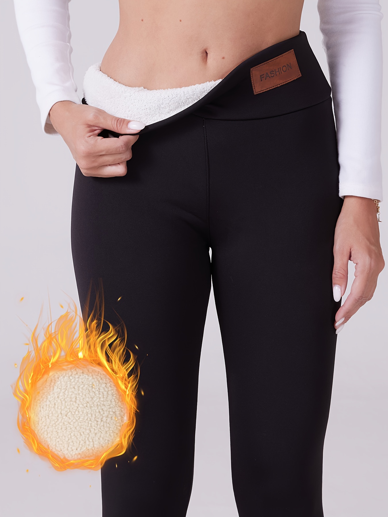 Thermohose Damen Winter - Gefütterte Jogginghose Mit Weiter Passform